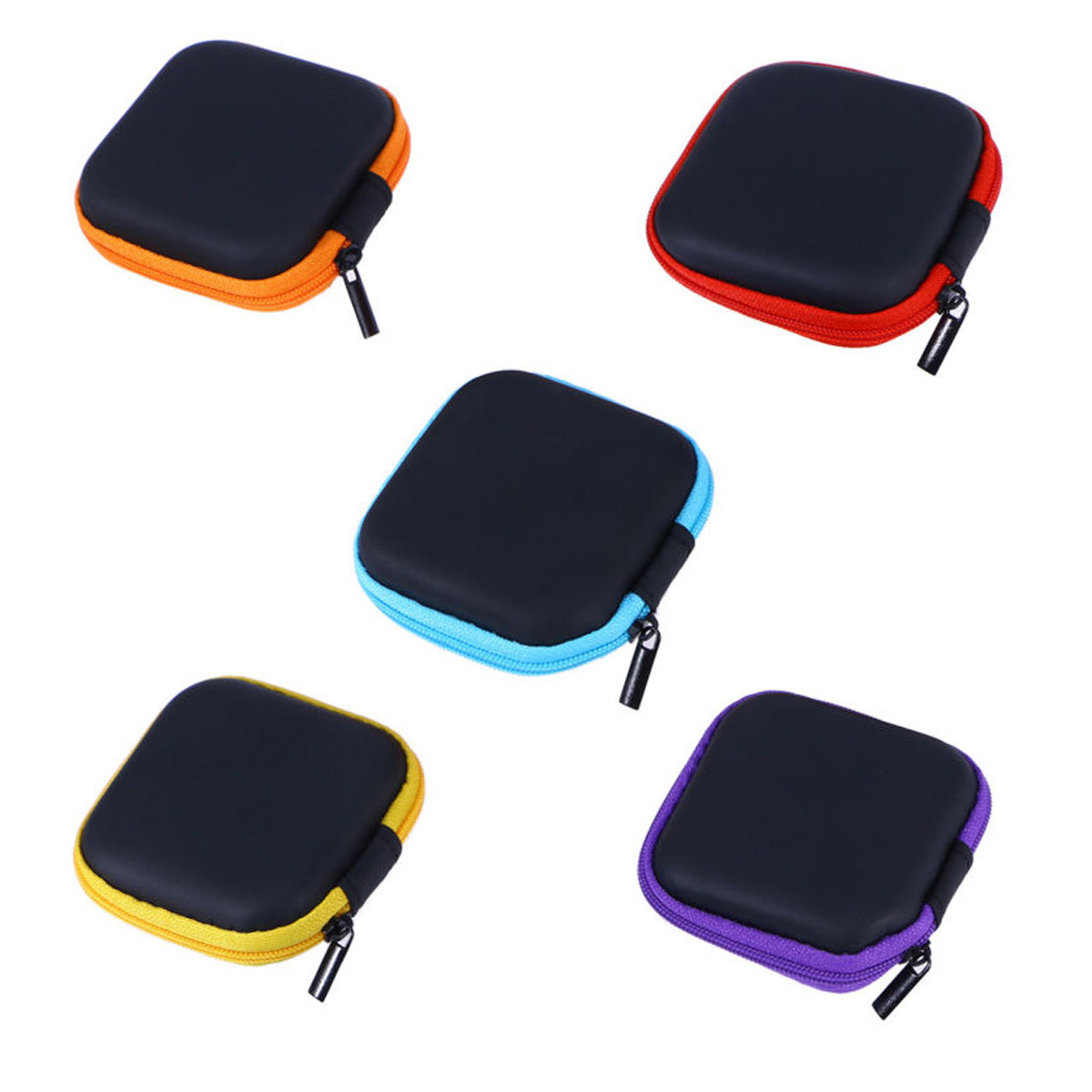 5Pcs Mini Earbud Storage Case  - Headphone Case Hard recension och pris