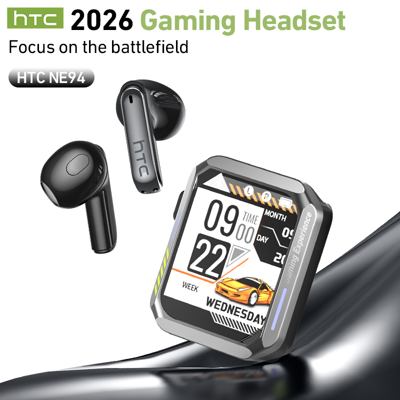 HTC NE94 Gaming TWS Earphones  - Wireless Earbuds Tws recension och pris