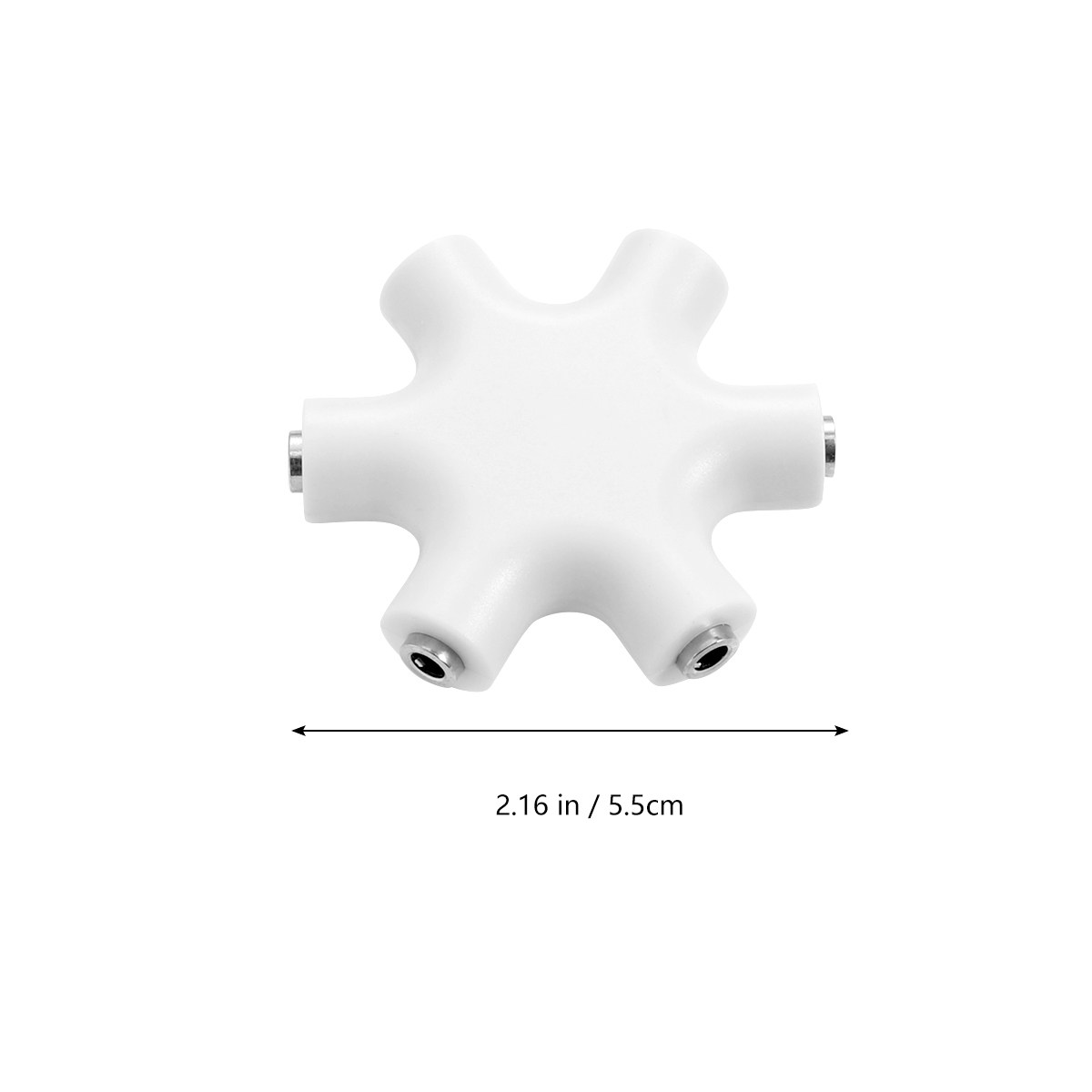 5-Way Shape Earphone Music Sha - Earphone Splitter Jack recension och pris