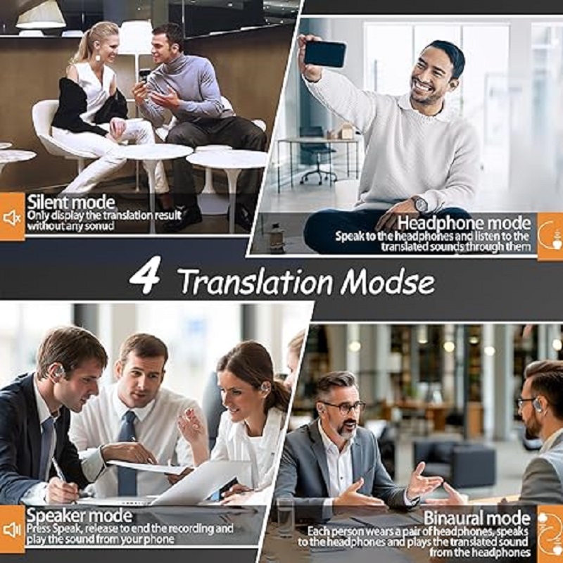 Wireless Translator Headset 14 - Bluetooth Headset On Ear recension och pris