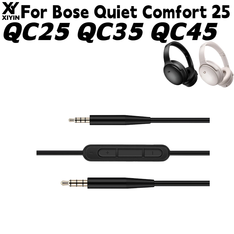 Plug and Play 2.5mm to 3.5mm J - Bose Headphone Qc45 recension och pris